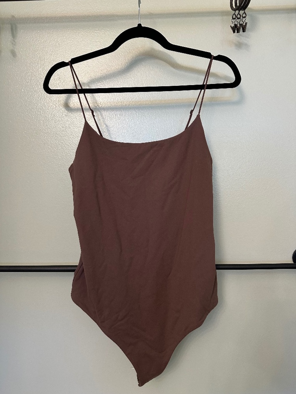 nuuds Spaghetti Strap Bodysuit